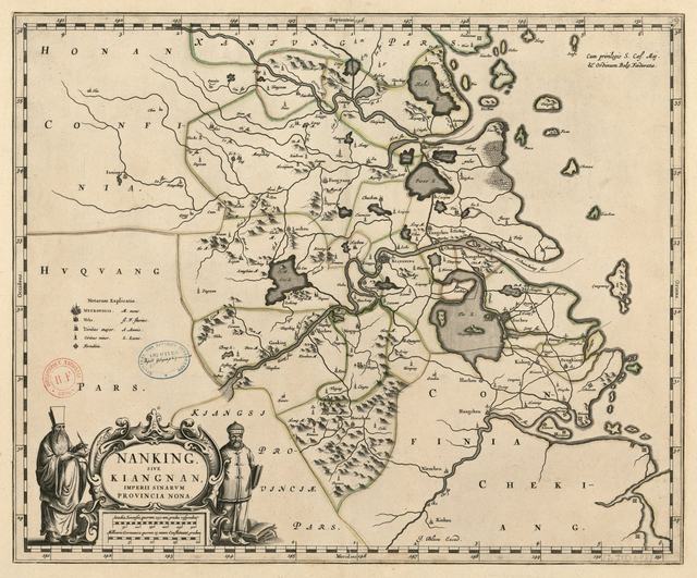 1655年布劳江南省地图