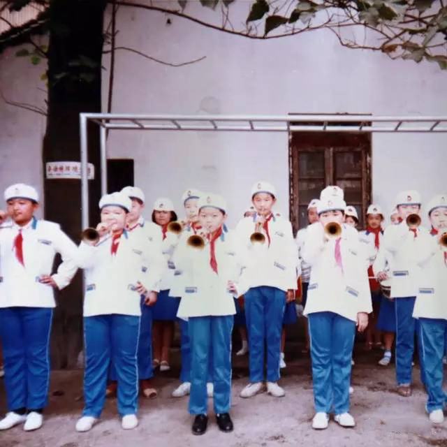 90年代红旗小学鼓号队