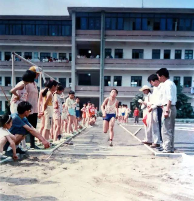 90年代红旗小学校运动会
