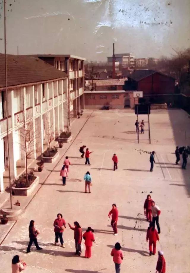 90年代南门小学校园全景